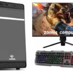 Zoonis Desktop Computer Full Setup for Shops, CSC Center & Online Work Core i5-3370/ Ram 16GB/ 128GB SSD/ 500GB HDD/Windows10 /WiFi/19 Inch Monitor/Keyboard+Mouse