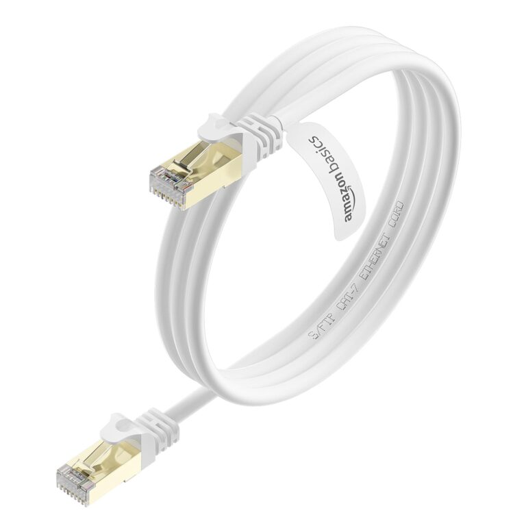 amazon basics RJ45 Cat7 Network Ethernet Patch/LAN Cable for Personal Computer - 3 Feet