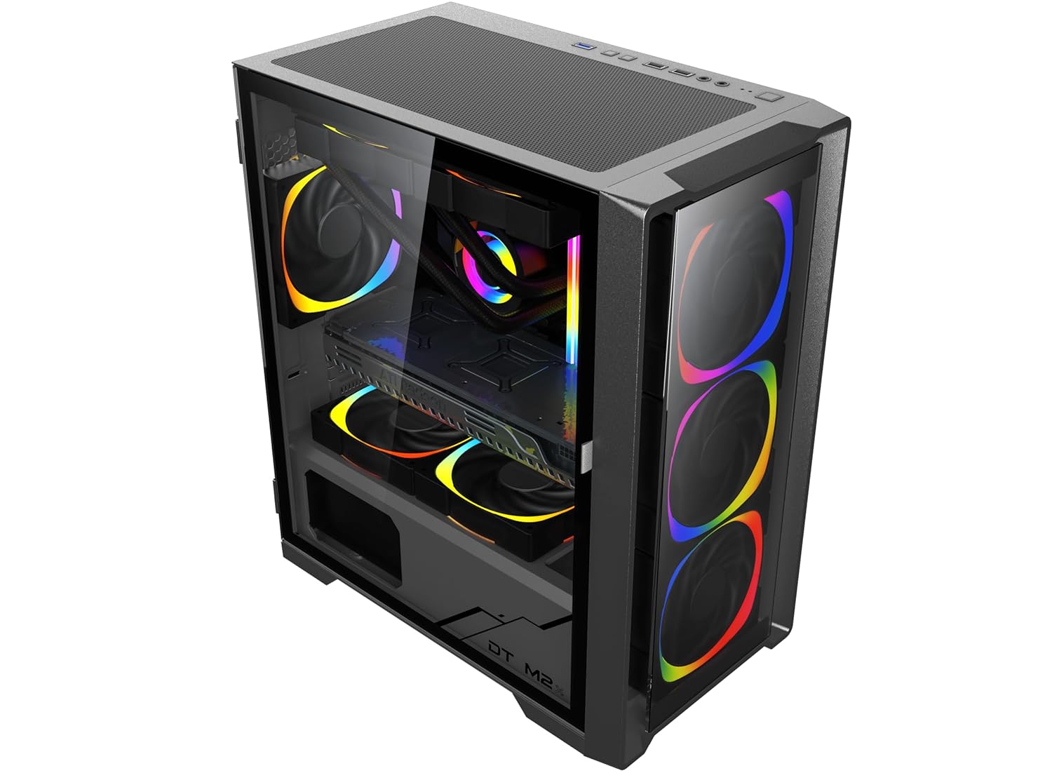 ALKETRON Hammer H60 Competition Gaming PC - i7core 12th Gen (Alder Lake) with RTX4060 Dedicated Graphics (Ready to use DDR4 Desktop Computer - Competition Edition)