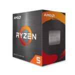 AMD 5000 Series Ryzen 5 5500 Desktop Processor 6 cores 12 Threads 19 MB Cache 3.6 GHz Upto 4.2 GHz Socket AM4 500 Series Chipset (100-100000457BOX)