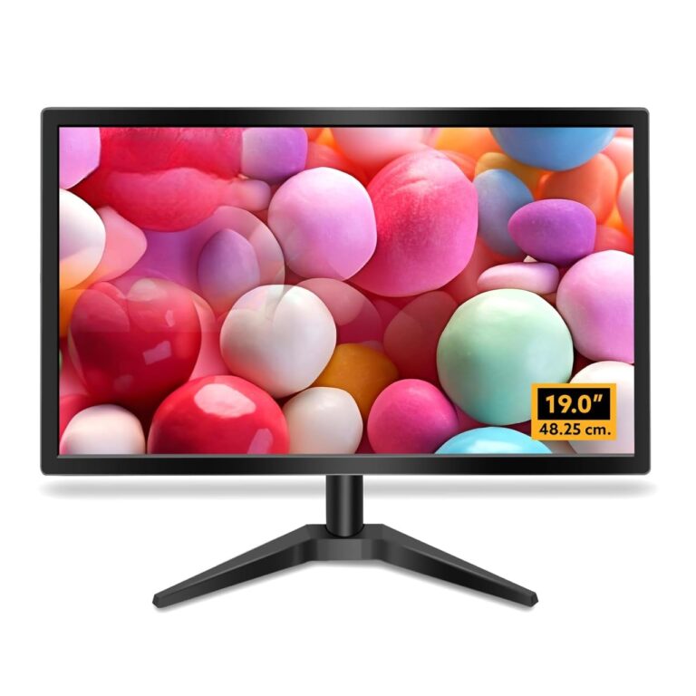 AdaOne AIO-ZX19 Desktop Computer Set with Core i3 2120, 4GB RAM, 128GB SSD, 500GB HDD, 19" Monitor, Keyboard & RGB Mouse, WiFi, Windows 10 (4-128GB)