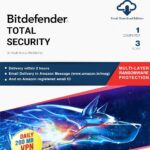 Bitdefender - 1 Computer,3 Years - Total Security | Windows | Latest Version | Email Delivery In 2 Hours- No Cd |