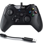 CLAW Shoot Wired USB Gamepad Controller for PC supports Windows XP/7/8/10 with Rubberized Textured Grip and Dual Vibration Motors