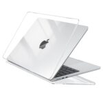 EooCoo Case Compatible with New MacBook Air 15/15.3 inch M3 A3114 M2 A2941 with Liquid Retina Display&Touch ID,2024 2023 Release,Protective Plastic Hard Shell Cover,Smooth Shiny Surface,Crystal Clear