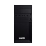 Geonix GX-1714 Cabinet/Computer Case with Audio Port, 2 USB 2.0 Port, Micro/Mini ATX Compatible, Ideal for Home, Office, Gaming (Black)