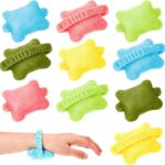 KICKZU Wrist Cushion Support, Soft Foam Wearable Mouse Wrist Rest Pad Small Pillow Mouse Wrist Cushion Support Comfortable Wrist Rest Wrist Support Pad Easy to Carry for Computer Home Office - Green