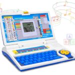 Kids Learning Laptop Notebook Toy with 20 Fun Activity Learning Modes to Learn Alphabet, Words, Numbers, Play Games and Music - Educational Learning Computer for Boys Girls Ages 3+ with Mouse