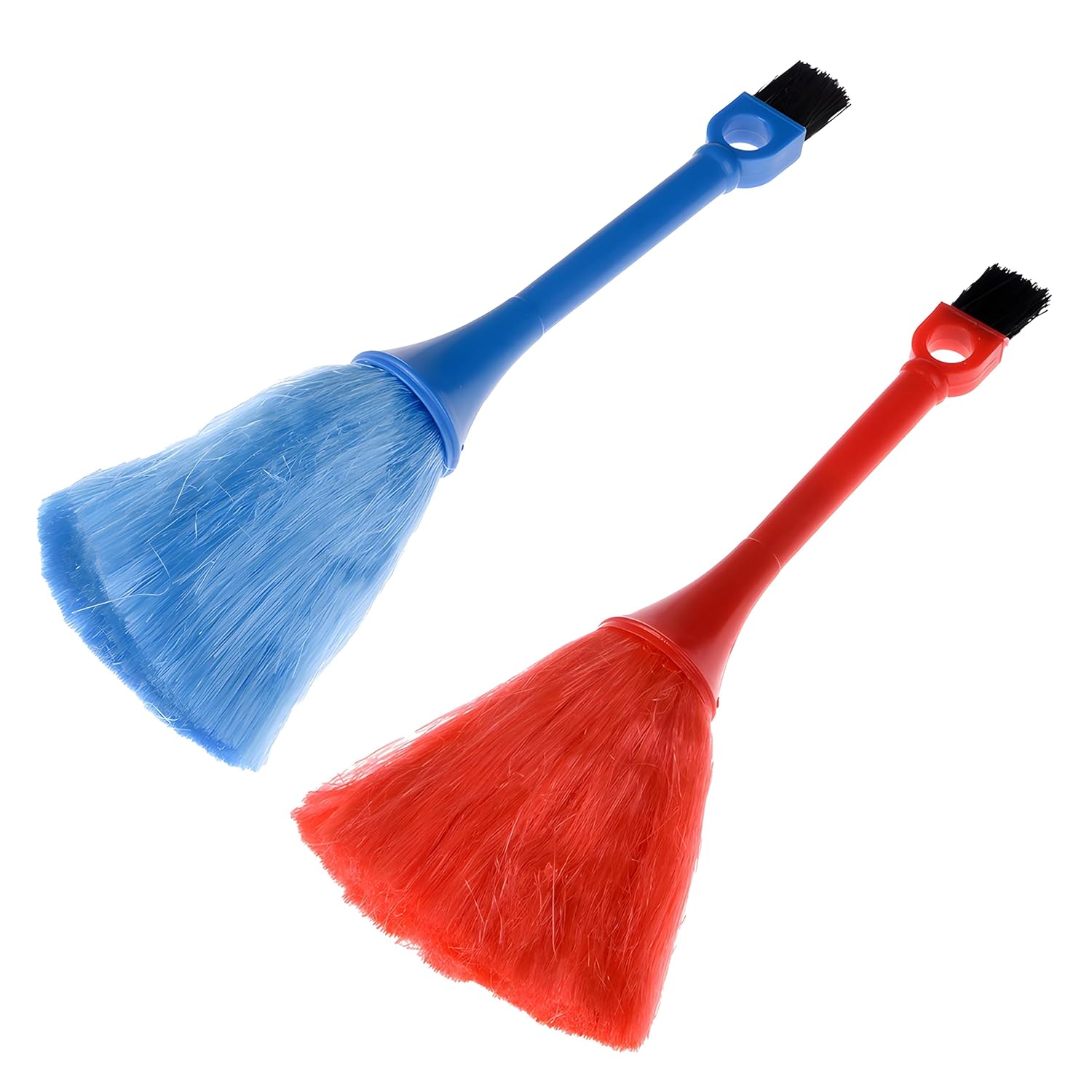 Kuber Industries Computer Brush | Computer Keyboard Brush | Kitchen Duster | Laptop Keyboard Brush | Computer Dual Brush | Cleaning Tool for Computer | Pack of 2 | Multicolor