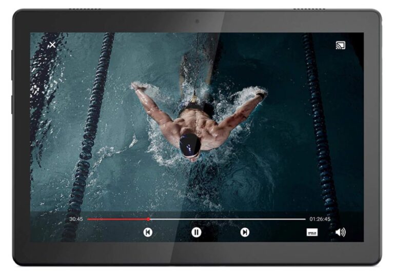 Lenovo Tab M10 HD Tablet (10.1 inches, 3GB, 32GB, Wi-Fi + 4G LTE), Slate Black