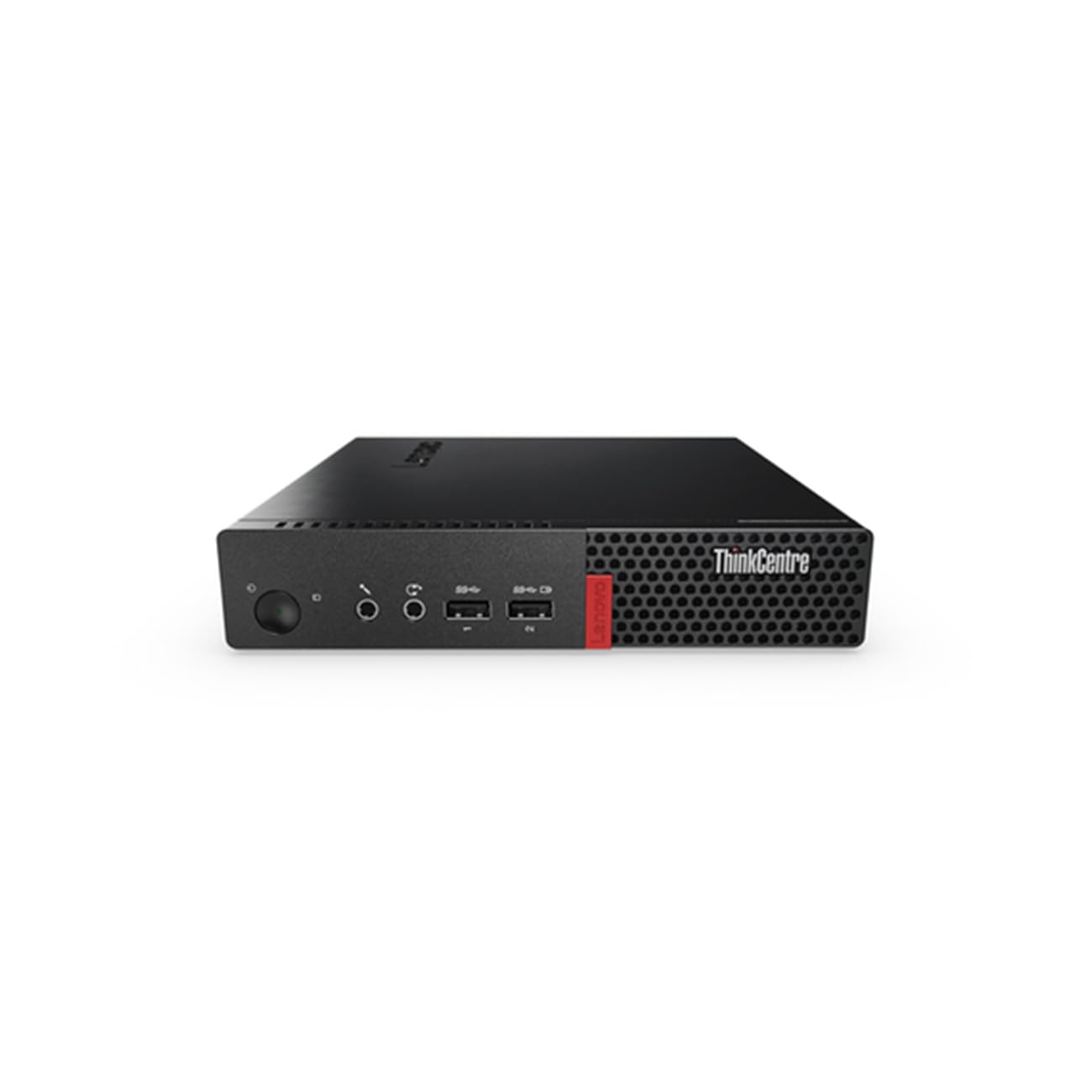 (Refurbished) Lenovo Thinkcentre M710q Desktop Computer Mini PC (Intel Core i3 6th Gen, 8 GB DDR4 RAM, 256 GB SSD, Windows 11, MS Office, Intel HD Graphics, USB, DP), Black