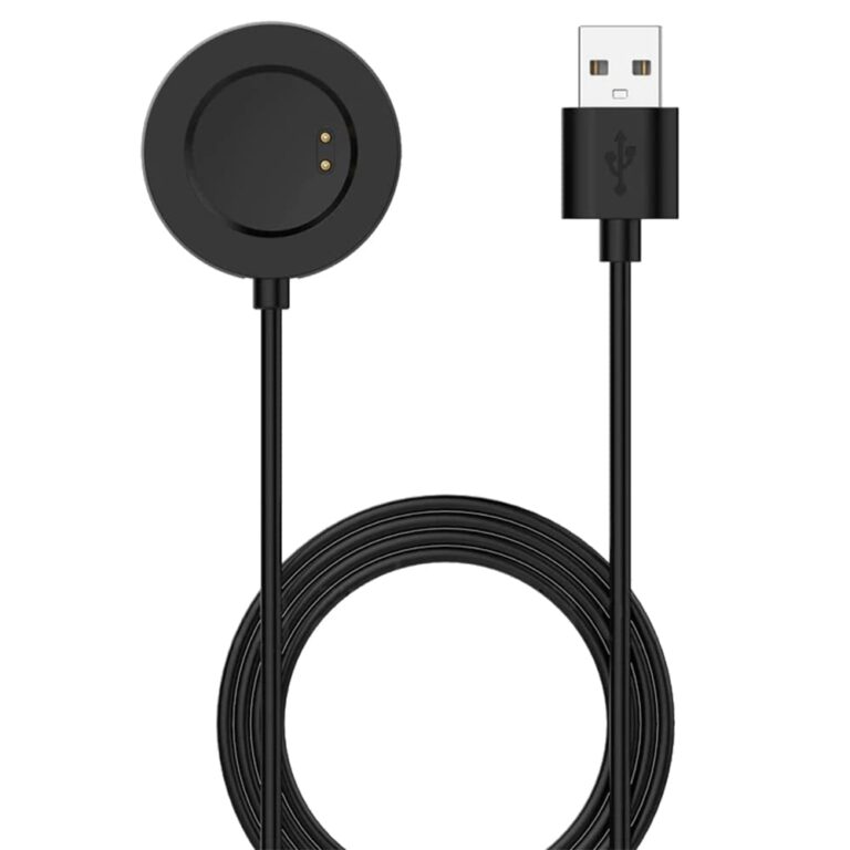 Sounce Replacement Charging Dock Cable Compatible for Realme Watch 2 / Realme Watch 2 Pro, USB Cable, Magnetic Charger for Personal Computer, Laptop (Black)