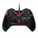 TAG Gamerz G1000 USB Wired Gamepad For PC/PS3, Pressure Sensitive Analog Triggers, Haptic feedback, Accurate Joystick, Game Controller With Ergonomic Design, Plug & Play Joypad, Supports Windows 10/11