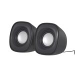 amazon basics 2.0 Multimedia Speaker for PC | 3.5 mm Aux-in | 2x3W | for PC, Laptop, Tablet