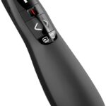 rts Slide Changer Wireless Laser Presenter Presentation Remote Clicker Laser Pointer PowerPoint Clicker PPT, Clicker Controller with Clip for PowerPoint USB Presentation Remote, 2.4GHz for Mac/Laptop/Computer/Keynote/PC/PPT